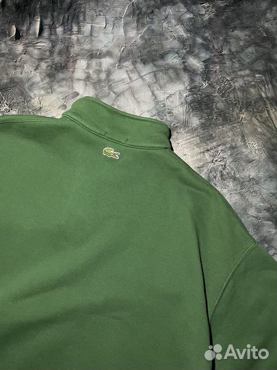 Кофта 1/4 zip Lacoste оригинал