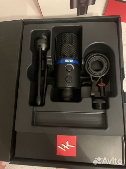 Студийный конденсаторный микрофон iRig Mic Studio