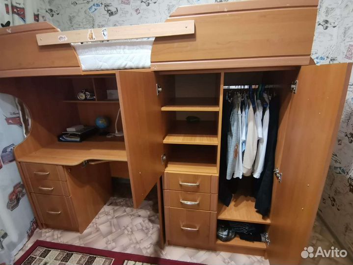Кровать чердак