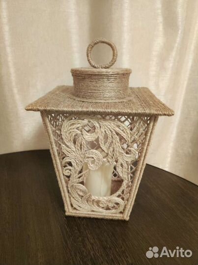 Фонарь декоративный. Ручная работа