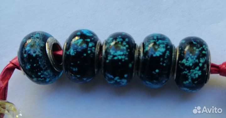 Шармы для браслета 19 шт пакетом