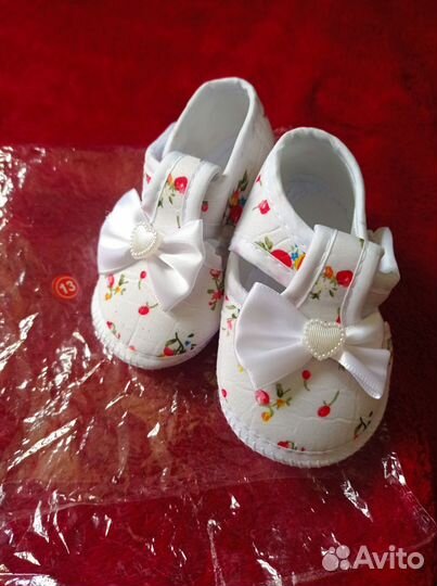 Пинетки для девочки