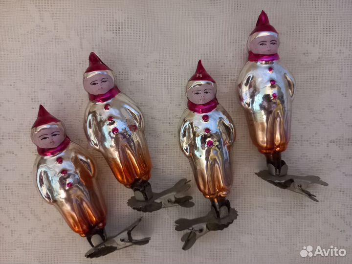 Елочные игрушки СССР 