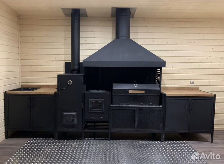 Современные гриль зоны