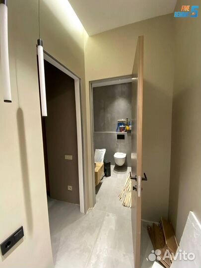 Ремонт квартир под ключ + дизайн интерьера