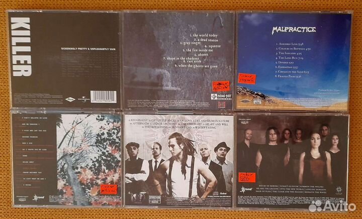 CD-диски (8), финский рок