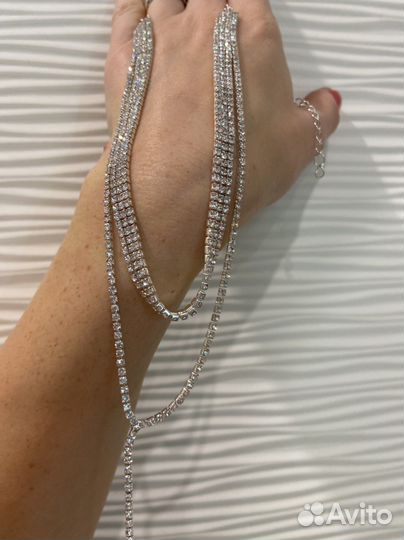 Чокер со стразами