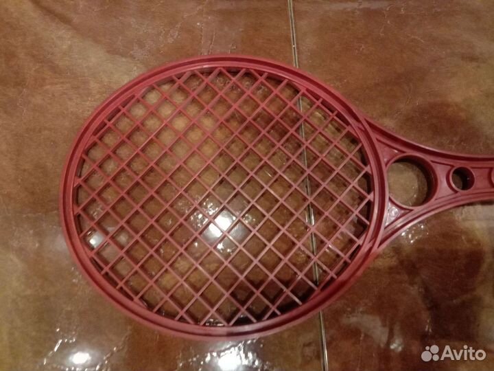 Ракетка для тенниса и бадминтона и воланчики