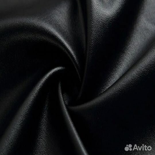 Экокожа черная 100х145см