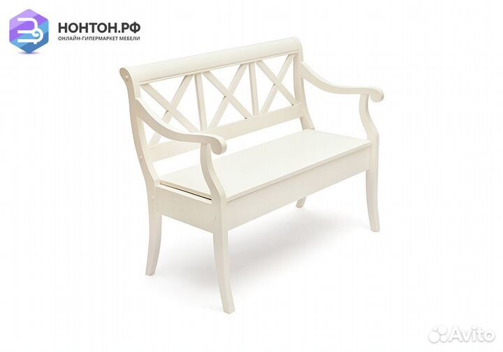 Скамейка Albizzi белая