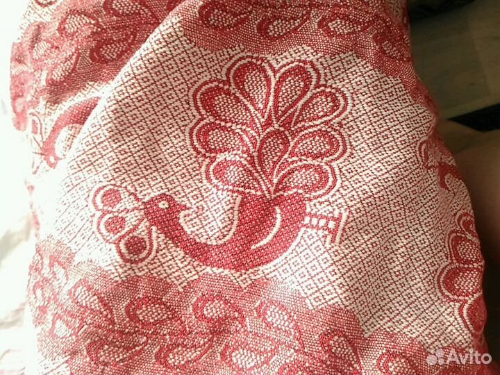 Слинг с кольцами didymos Гранатовые павлины