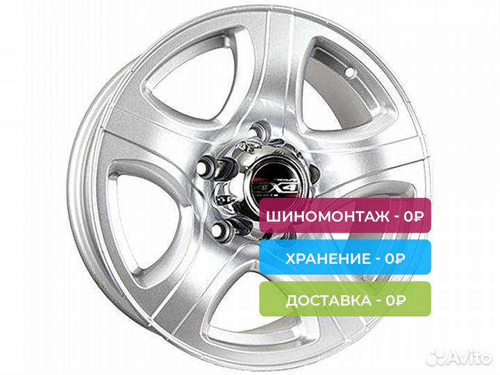 R16 6x139,7 7,5J ET10 D110,1 Tech-Line 622 S