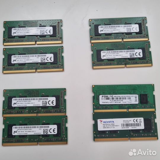 DDR4 sodimm 4Gb