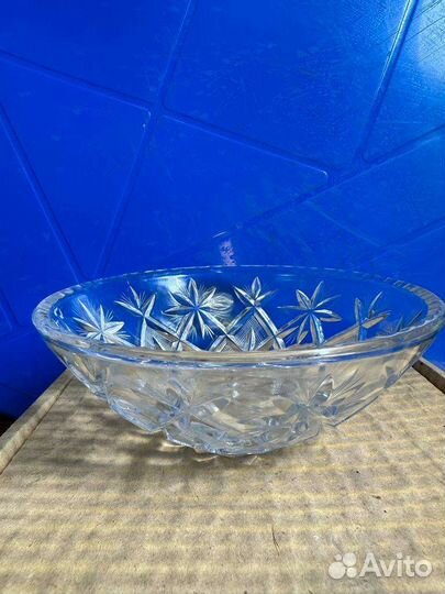 Хрустальное блюдо, салатник