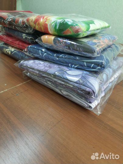 Постельное белье двухспальное новое.Перкаль