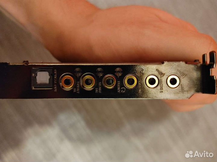 Аудиокарта Sound Blaster Audigy RX