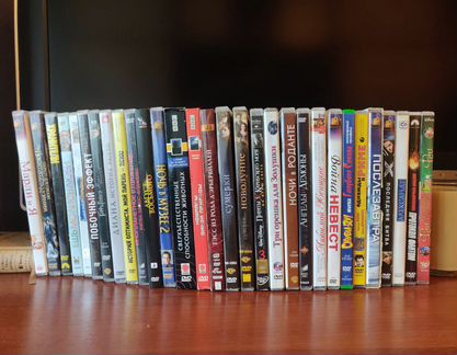 Диски DVD. Лицензия. Фильмы популярные и не очень