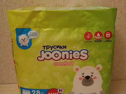 Подгузники-трусики Joonies comfortXXL 15-20кг 28шт, Москва