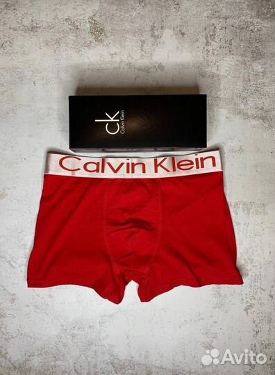 Мужские трусы Calvin Klein в коробке