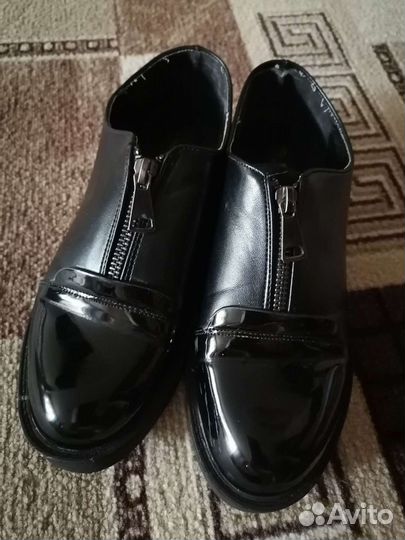 Лоферы,полуботинки, туфли 37 размер