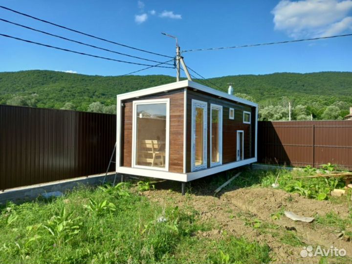 Мобильная баня от производителя под ключ