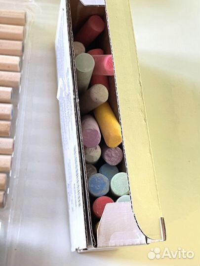 Канцтовары IKEA mala фломастеры, краски, мел