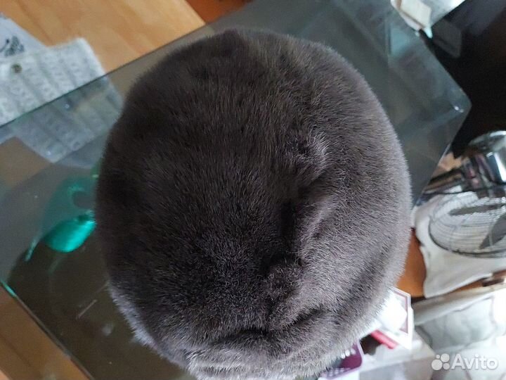 Берет женский норковый