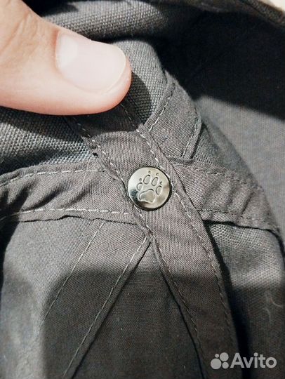 Кепка jack wolfskin серая