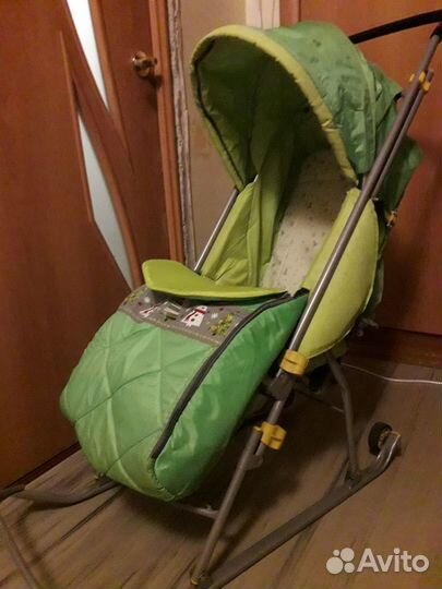 Коляска санки