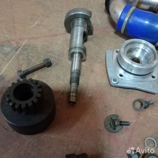 Нитро Движок S28 на Thunder Tiger RTA4 запчасти