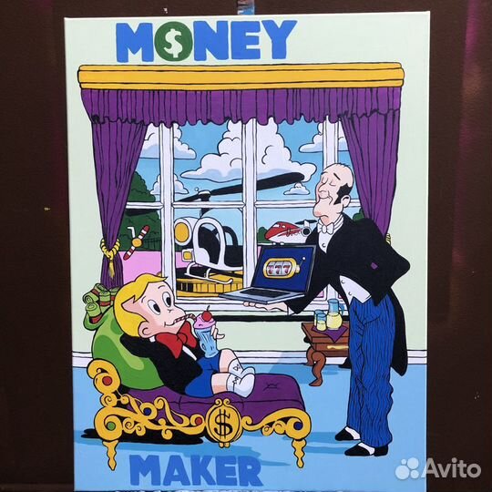 Картины Alec Monopoly оригинал репродукция копия