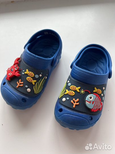 Резиновые шлепки детские