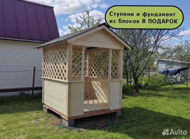 Летняя беседка