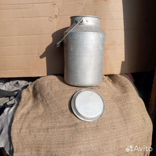Алюминиевый бидон СССР