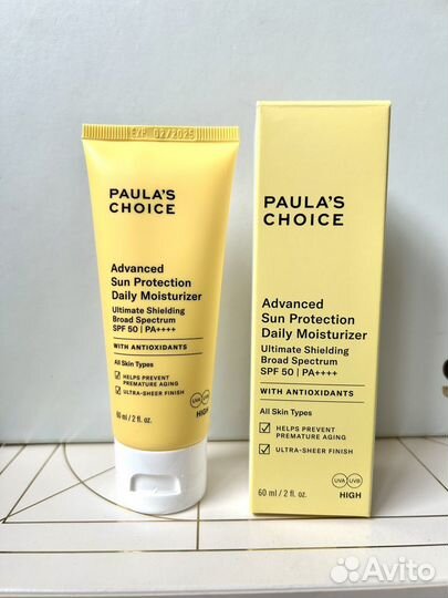 Paula’s Choice Advanced Sun солнцезащитный крем