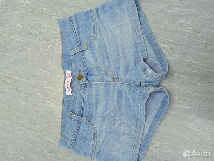 Шорты джинсовые GeeJay 152см (11-13лет)