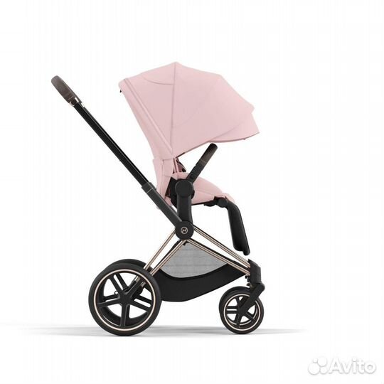 Коляска 2 в 1 Cybex priam 4 Peach Pink