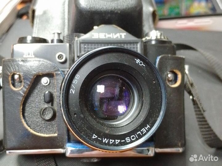 Пленочный фотоаппарат СССР зенит 11 Винтаж