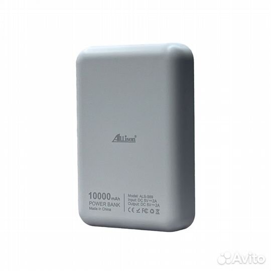 Power Bank allison ALS-S69 10000mAh White