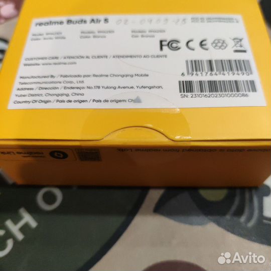 Новые Realme Bads Air 5