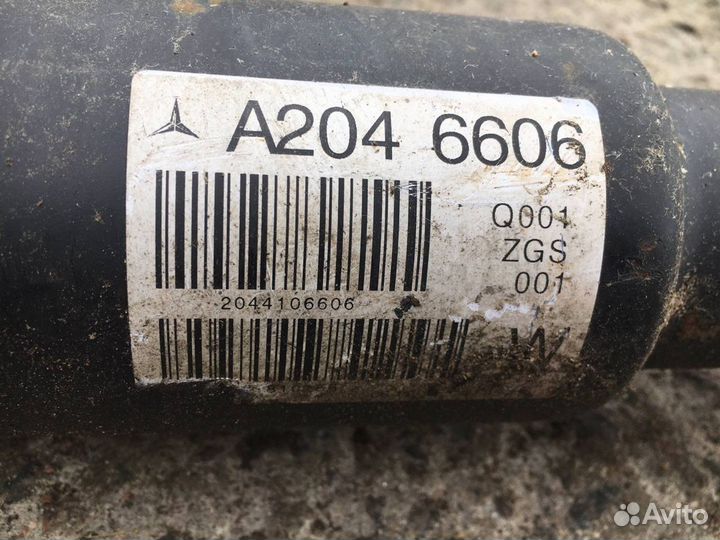 Карданный вал Mercedes-Benz C-Класс W204/S204 W204