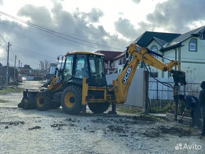 Ямо Бур Экскаватор JCB