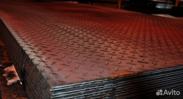 Лист рифленый