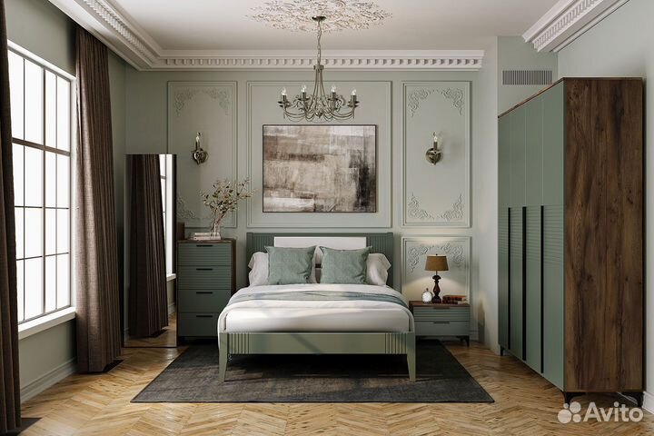 Комод с зеркалом Брента