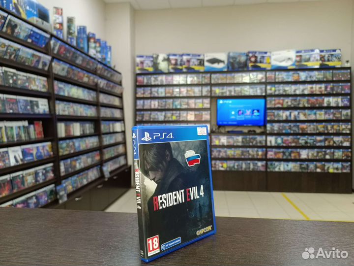 Resident evil 4 remake PS4 (возможен обмен)