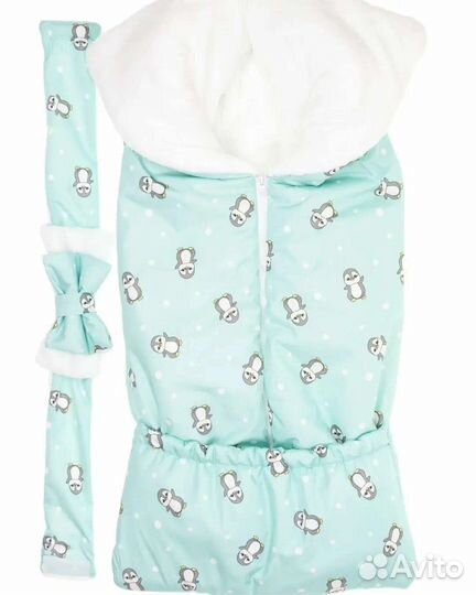 Зимний конверт в коляску