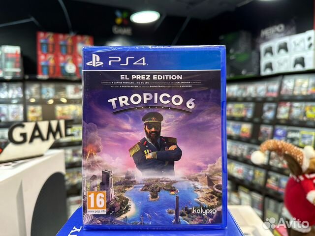 Игры для PS4: Tropico 6 El Prez Edition