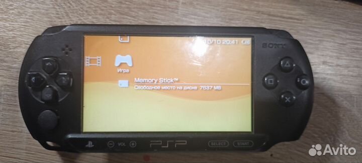 Sony psp e 1008 прошитая