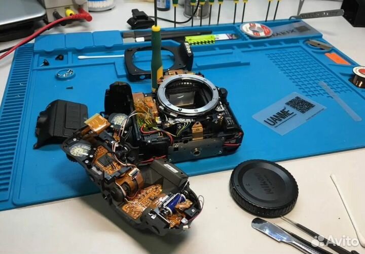 Ремонт фотоаппаратов, объективов и видеокамер