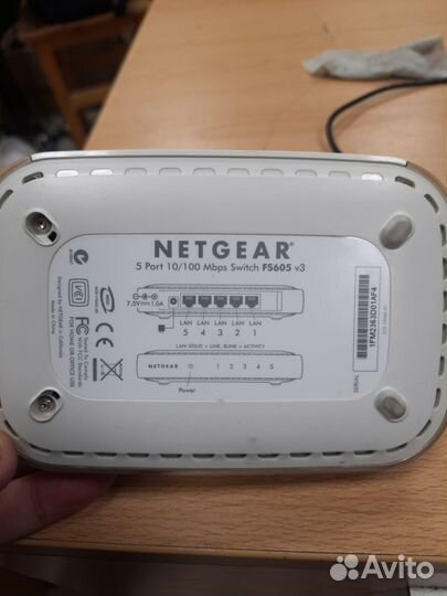 Netgear fs605 v3